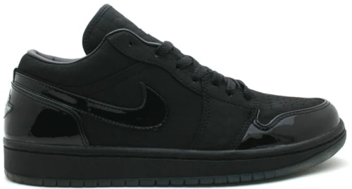 Jordan 1 Retro Low Black Croc