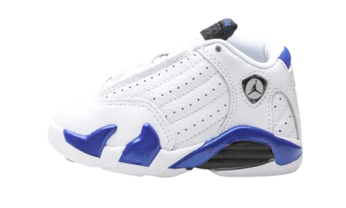 Jordan 14 Retro White Hyper Royal (TD)