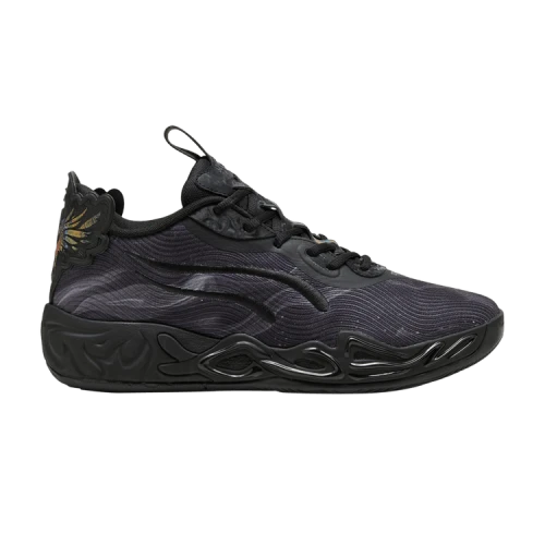 Puma LaMelo Ball MB.04 Lo Team Black Dark Amethyst