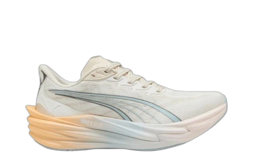 Puma Deviate Nitro 4 White Lucite Vapor Gray (Women's)