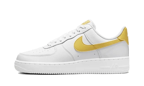 Nike Air Force 1 '07 White Saturn Gold White White (Women's)