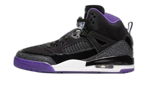 Jordan Spizike Black Court Purple