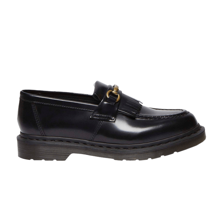 Dr. Martens Adrian Snaffle Smooth Leather Tassel Loafer Black