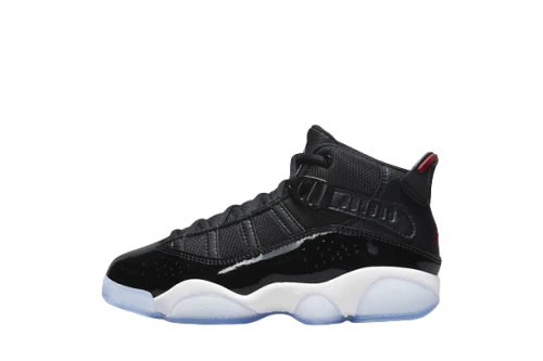 Jordan 6 Rings Black White Gym Red (PS)