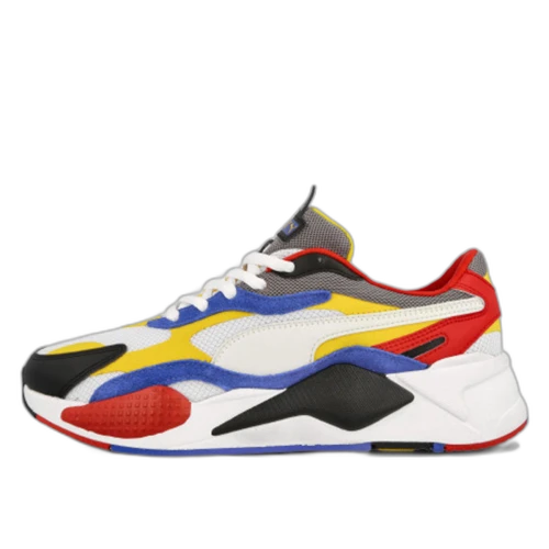 Puma RS-X3 Puzzle White Yellow