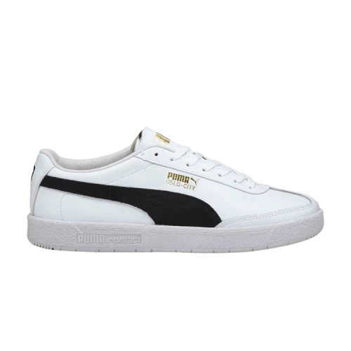 Puma Oslo City White Black Gold