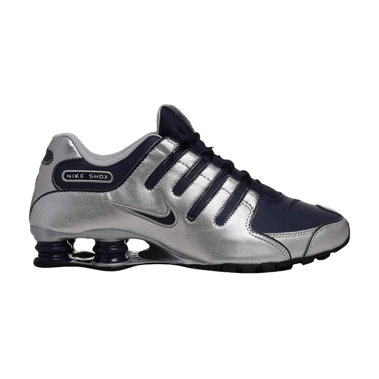 Nike Shox NZ Midnight Navy Metallic Silver