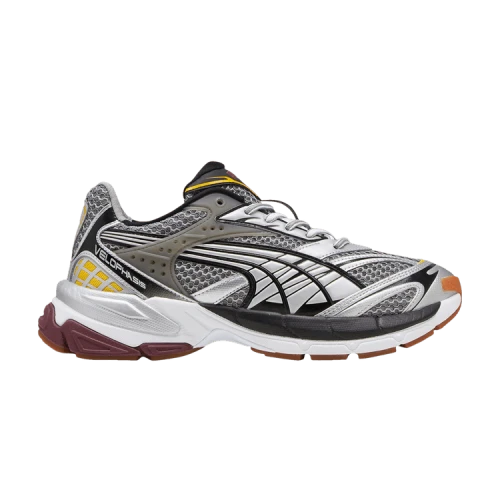 Puma Velophasis Phased Silver Yellow Burgundy