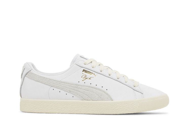 Puma Clyde White Frosted Ivory