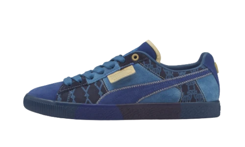 Puma Clude Dapper Dan Pre-Game Runway Blazing Blue