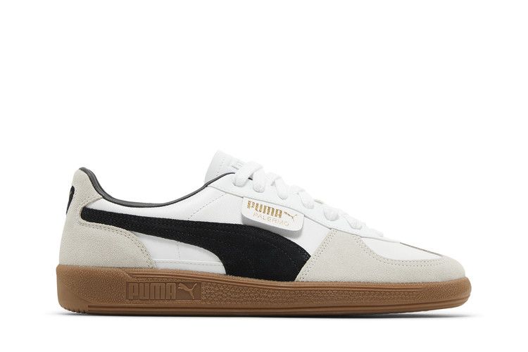 Puma Palermo Leather White Vapor Grey Gum