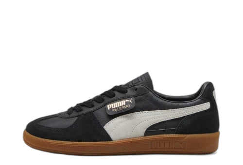 Puma Palermo Leather Black Feather Grey Gum