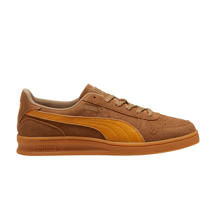 Puma Indoor R Suede Chocolate Chip Sport Yellow