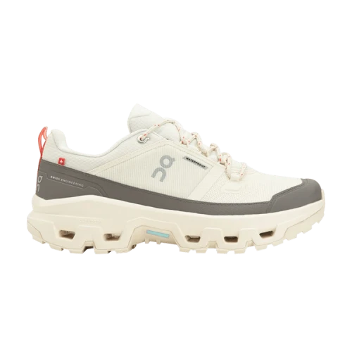 On Running Cloudrock Low Waterproof Ivory Grey