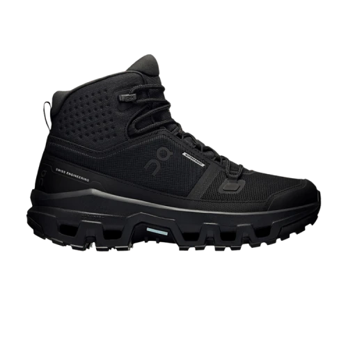 On Running Cloudrock Mid Waterproof Black (Women's)