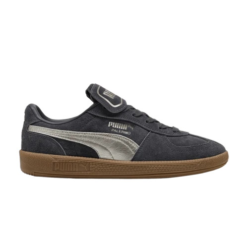 Puma Palermo Premium Metallic Dusky Gray Gum