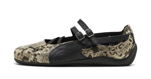 Puma Speedcat Ballet Snakeskin Black Vapor Grey (Women's)