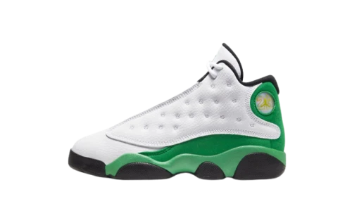 Jordan 13 Retro White Lucky Green (PS)