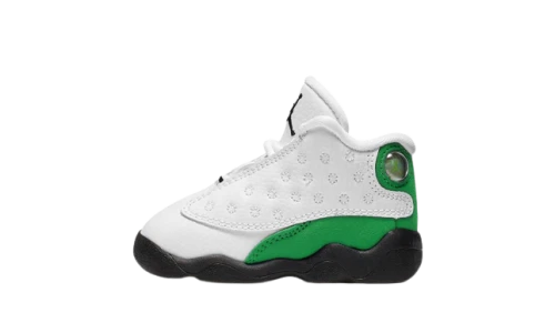 Jordan 13 Retro White Lucky Green (TD)