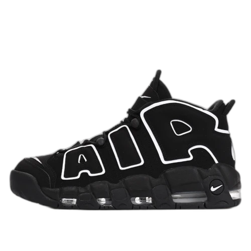 Nike Air More Uptempo Black White