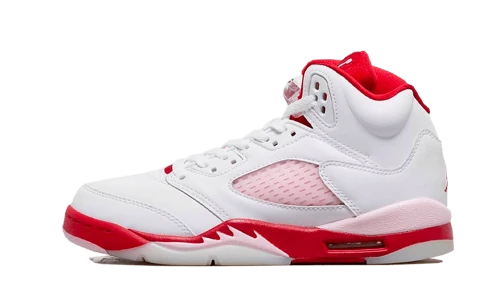 Jordan 5 Retro White Pink Red (GS)