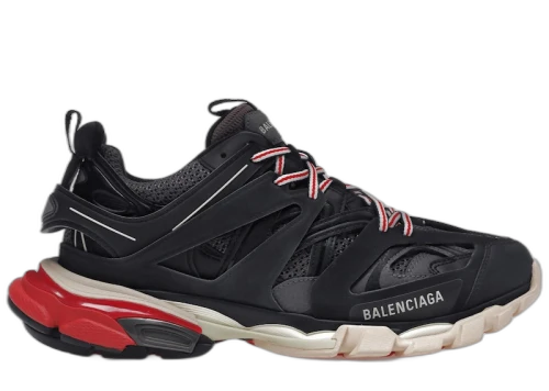 Balenciaga Track Black Grey Red