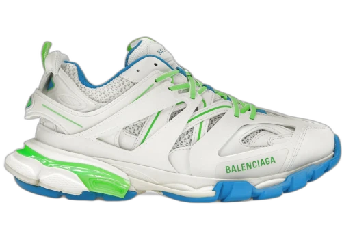 Balenciaga Track White Blue Green