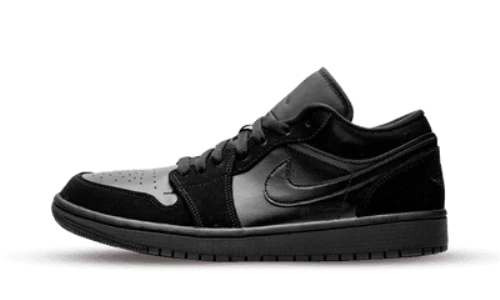 Jordan 1 Retro Low Triple Black