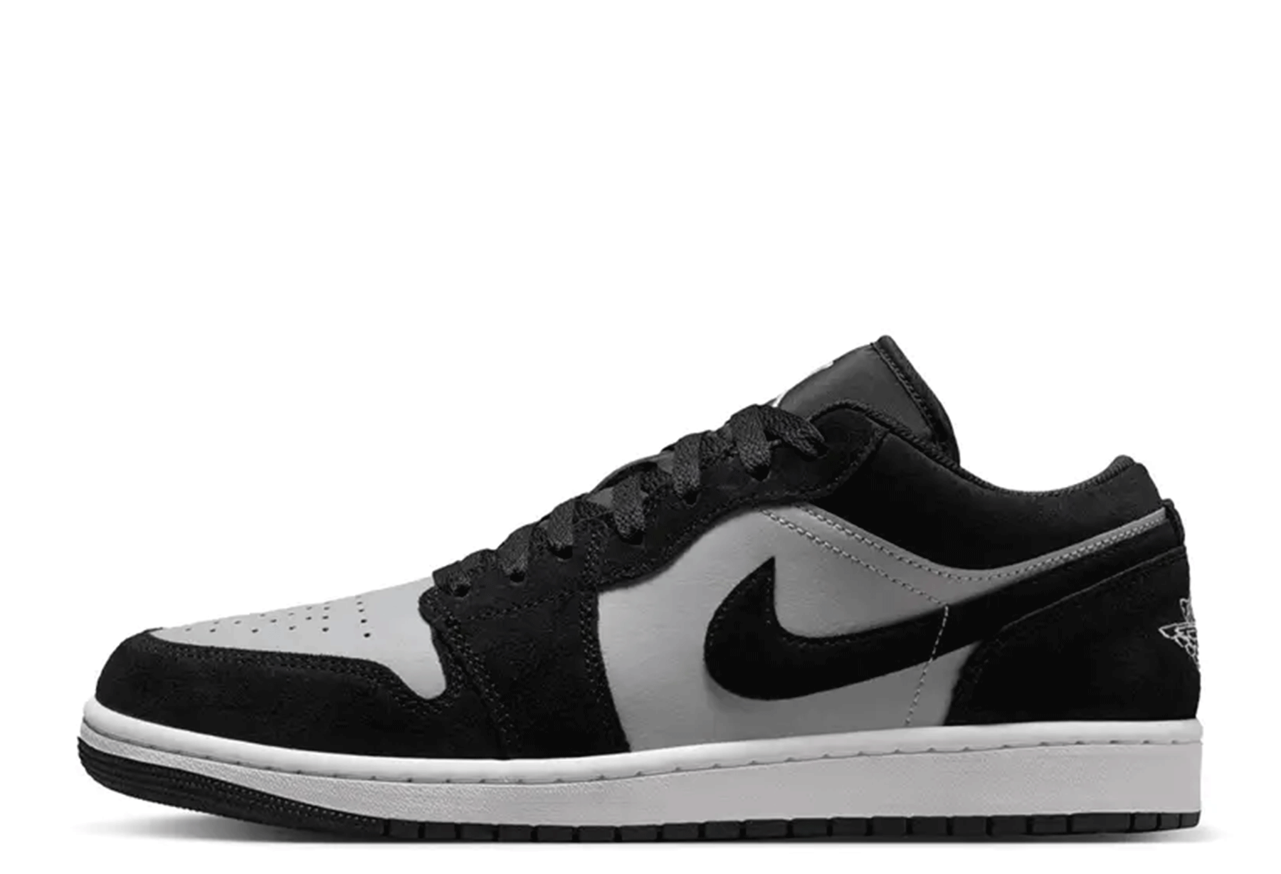 Air Jordan 1 Low 'Black Light Smoke Grey'