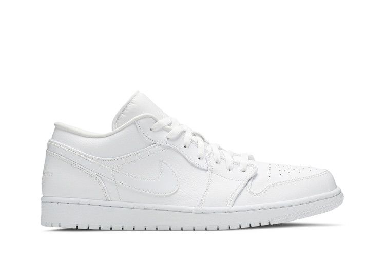 Jordan 1 Low Triple White Fog Grey