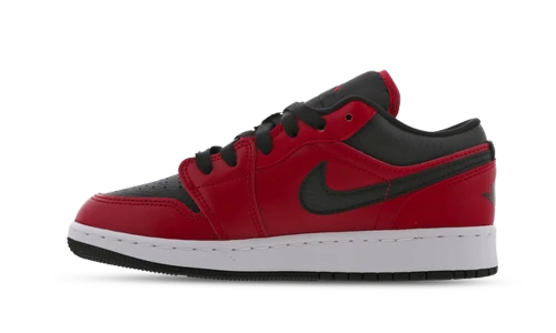 Jordan 1 Low Reverse Bred Pebbled Swoosh