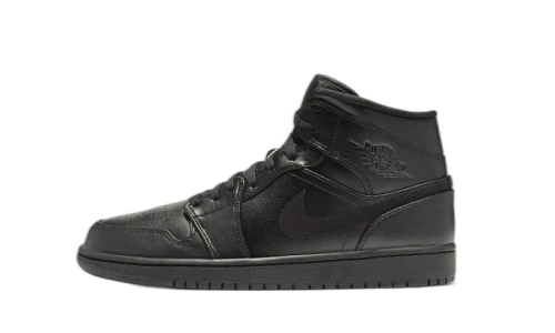 Jordan 1 Mid Black