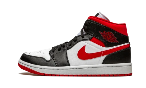 Jordan 1 Mid Gym Red Black White