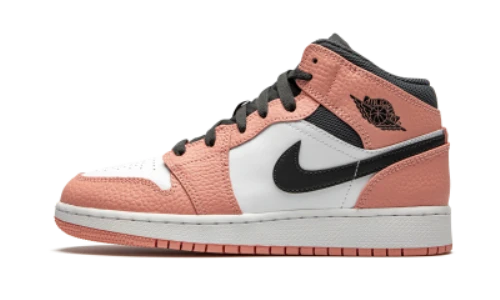Jordan 1 Mid Pink Quartz (GS)