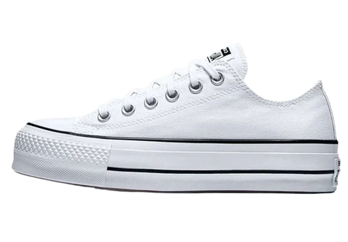 Converse Chuck Taylor All Star Lift Ox White Black (Women's)