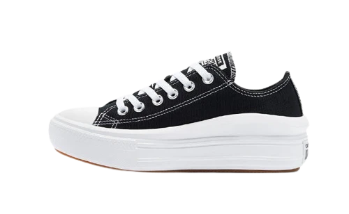 Converse Chuck Taylor All Star Move Ox Black White (Women's)