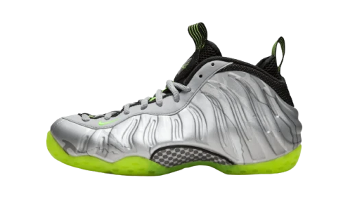 Nike Air Foamposite One Silver Volt Camo