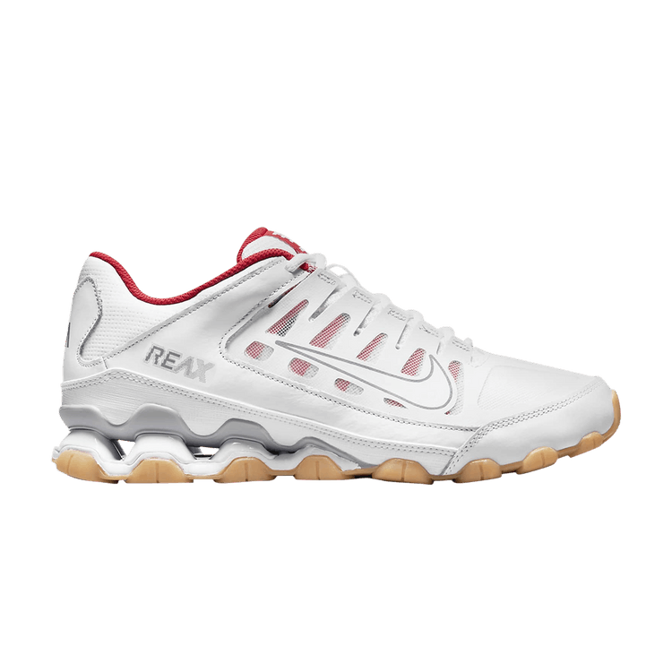 Nike Reax 8 TR White Wolf Grey Chile Red