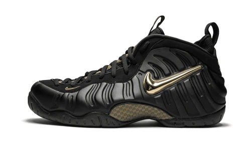 Nike Air Foamposite Pro Black Metallic Gold