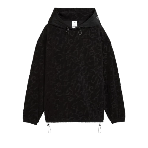 Puma x Aries Towel Hoodie 'Black'