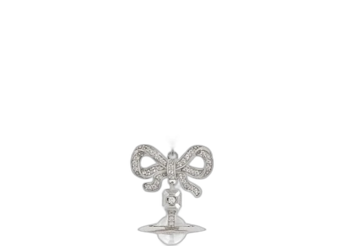 Vivienne Westwood Women's Octavie Pendant Platinum/White/Clear CZ