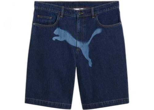 Puma x A$AP ROCKY Denim Shorts Dark Denim