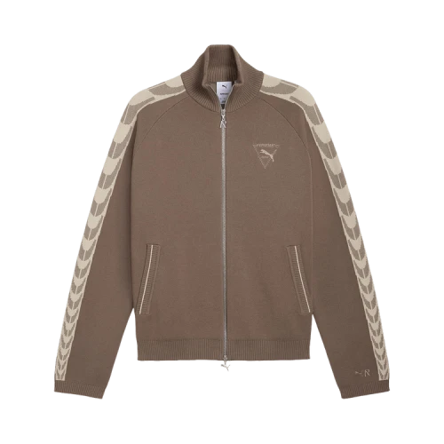 Puma x Represent T7 Knit Jacket 'Pine Bark'