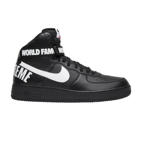 Nike Air Force 1 High Supreme World Famous Black