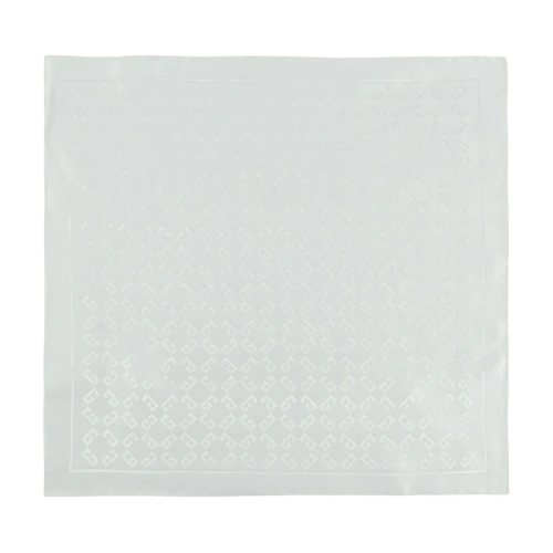 Givenchy 4G Monogram Pocket Square White