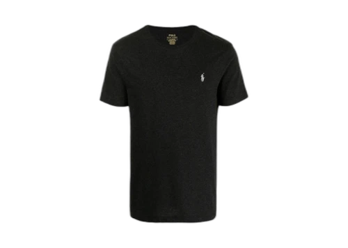 Polo Ralph Lauren Short-Sleeve Jersey Knit Crewneck T-shirt Black Marl Heather