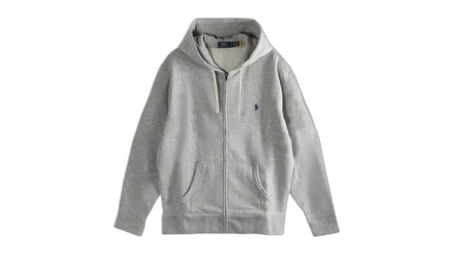 Polo Ralph Lauren Long-Sleeve RL Fleece Full-Zip Hoodie Andover Heather