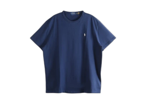 Polo Ralph Lauren Short-Sleeve Jersey Knit Crewneck T-shirt Cruise Navy