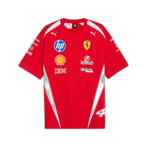 Puma Scuderia Ferrari HP Replica T-shirt (Lewis Hamiltion Edition) Puma Red-LH