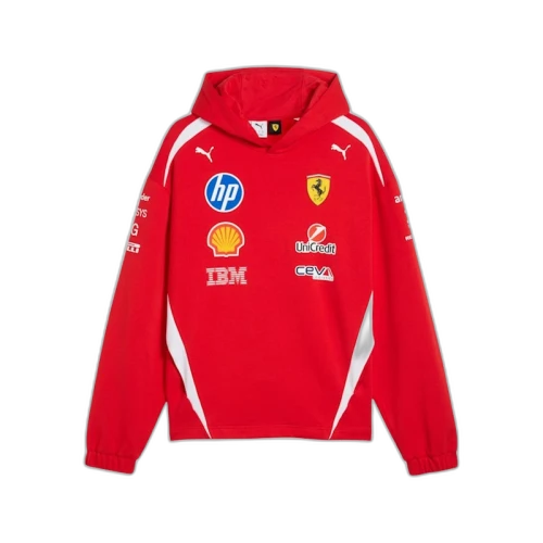 Puma Scuderia Ferrari HP Replica Drivers Authentic Hoodie Puma Red